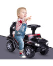 Kids' Ride On Jeep Push Car - Black